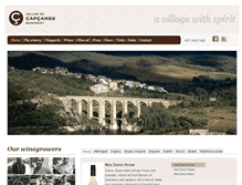 Tablet Screenshot of cellercapcanes.com